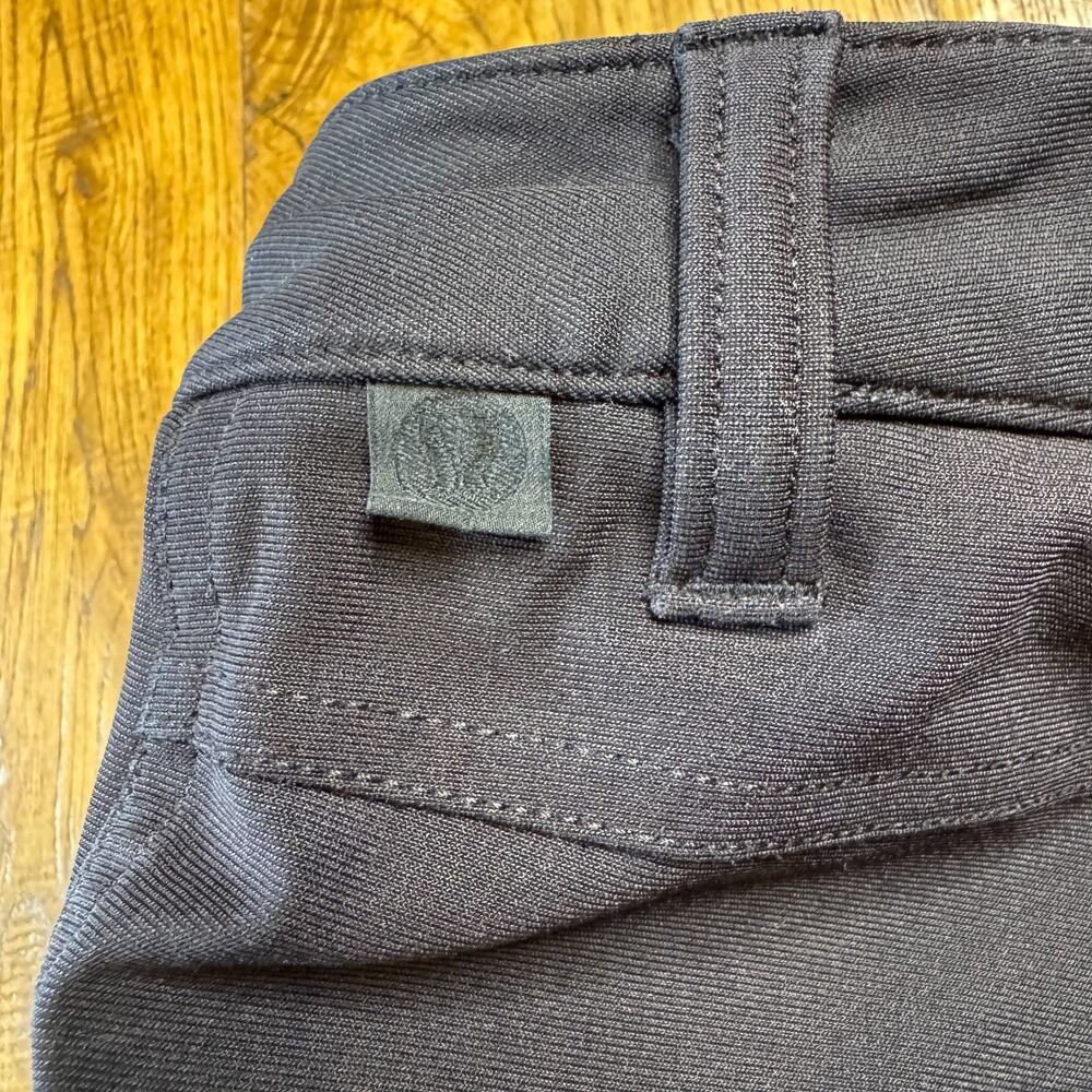 Lululemon ABC 5 Pocket Pants Mens 32 Black Slim Chino Stretch Athleisure - Picture 7 of 7